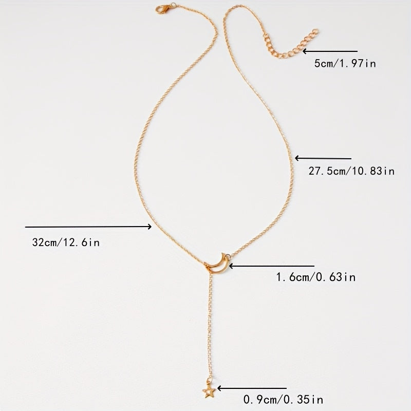 Elaria | Women's Chic Ethnic Pendant Necklace | Gold