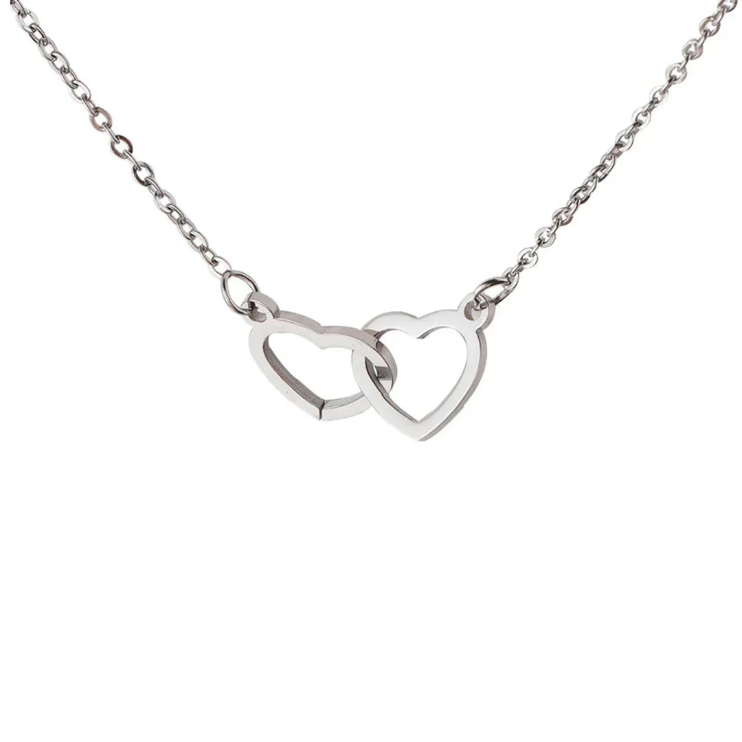 Amora Shine | Engraved Necklace | Heart Shaped