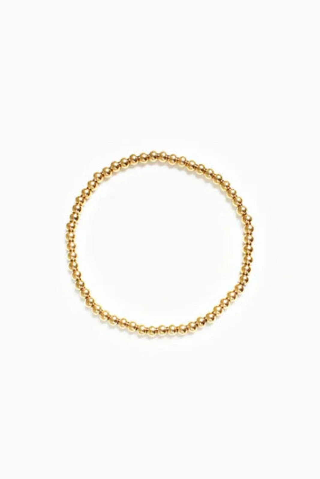 CrownLuxe armband – elegant gouden kralenontwerp met een koninklijke charme. Een verfijnd accessoire dat perfect is voor elke gelegenheid en een vleugje luxe toevoegt aan uw look