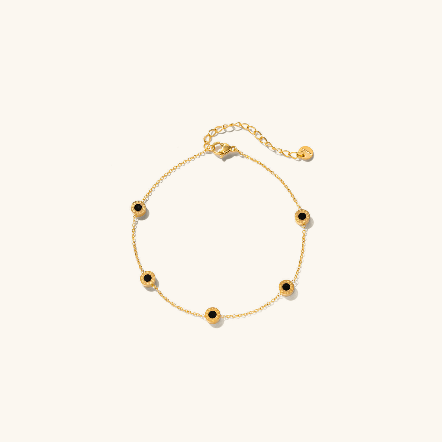 GoldenGrace | Ankle Bracelet Sparkling | Elegant Refined