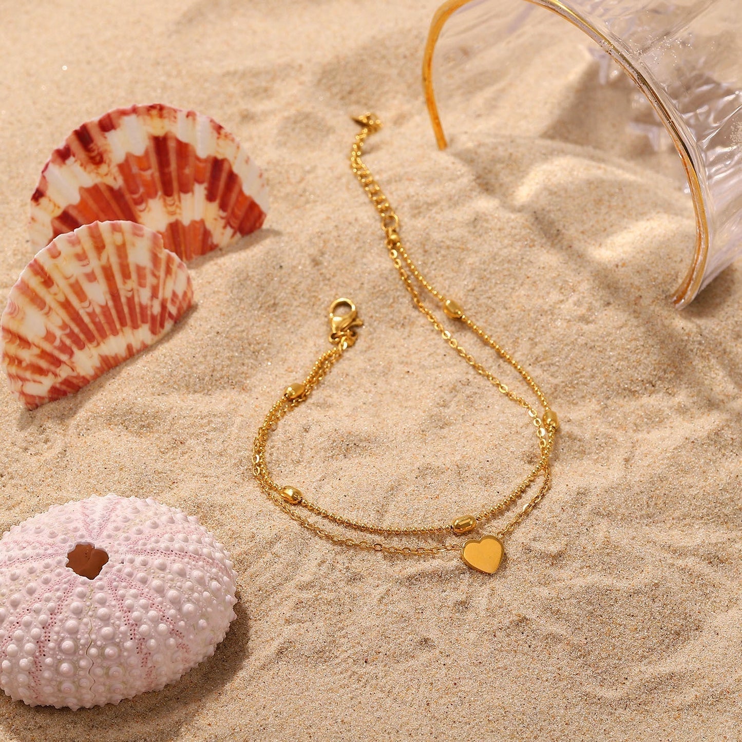 Golden Shine | Ankle Bracelet | Sophisticated Design