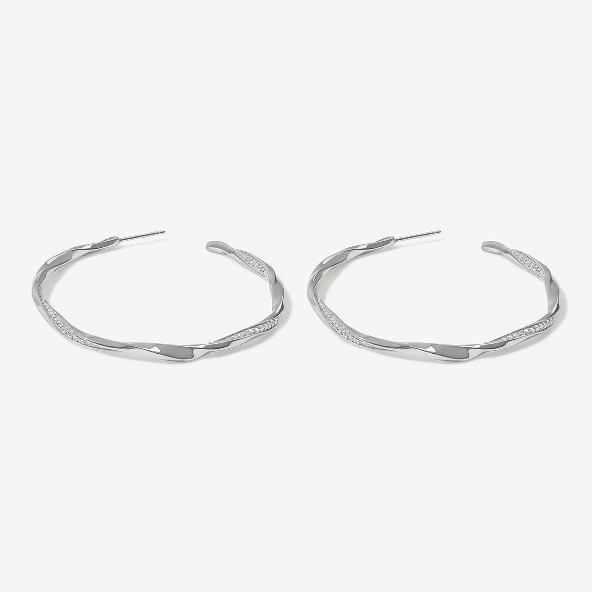 Gold Spotted Hoop Earrings - Luxurios