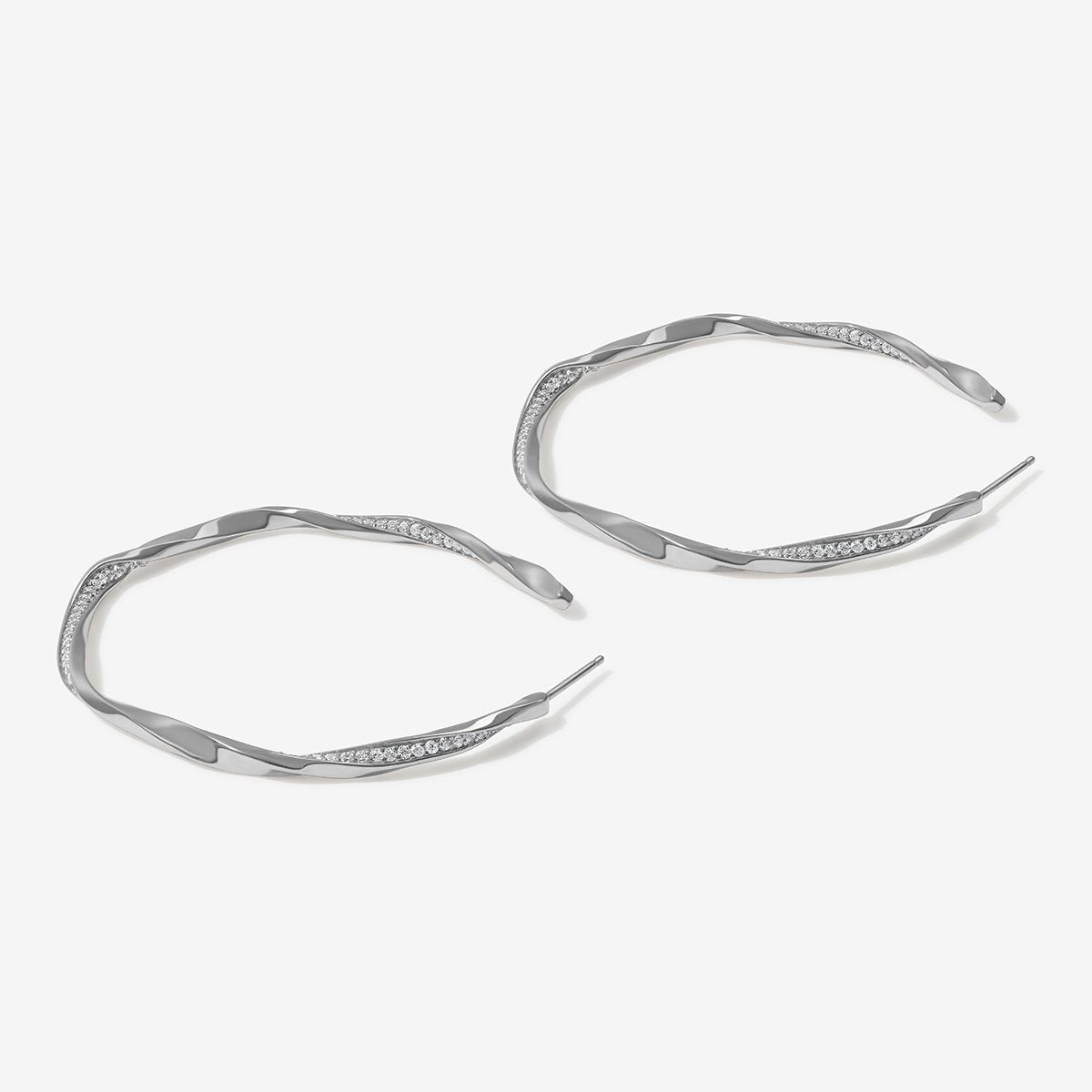 Gold Spotted Hoop Earrings - Luxurios