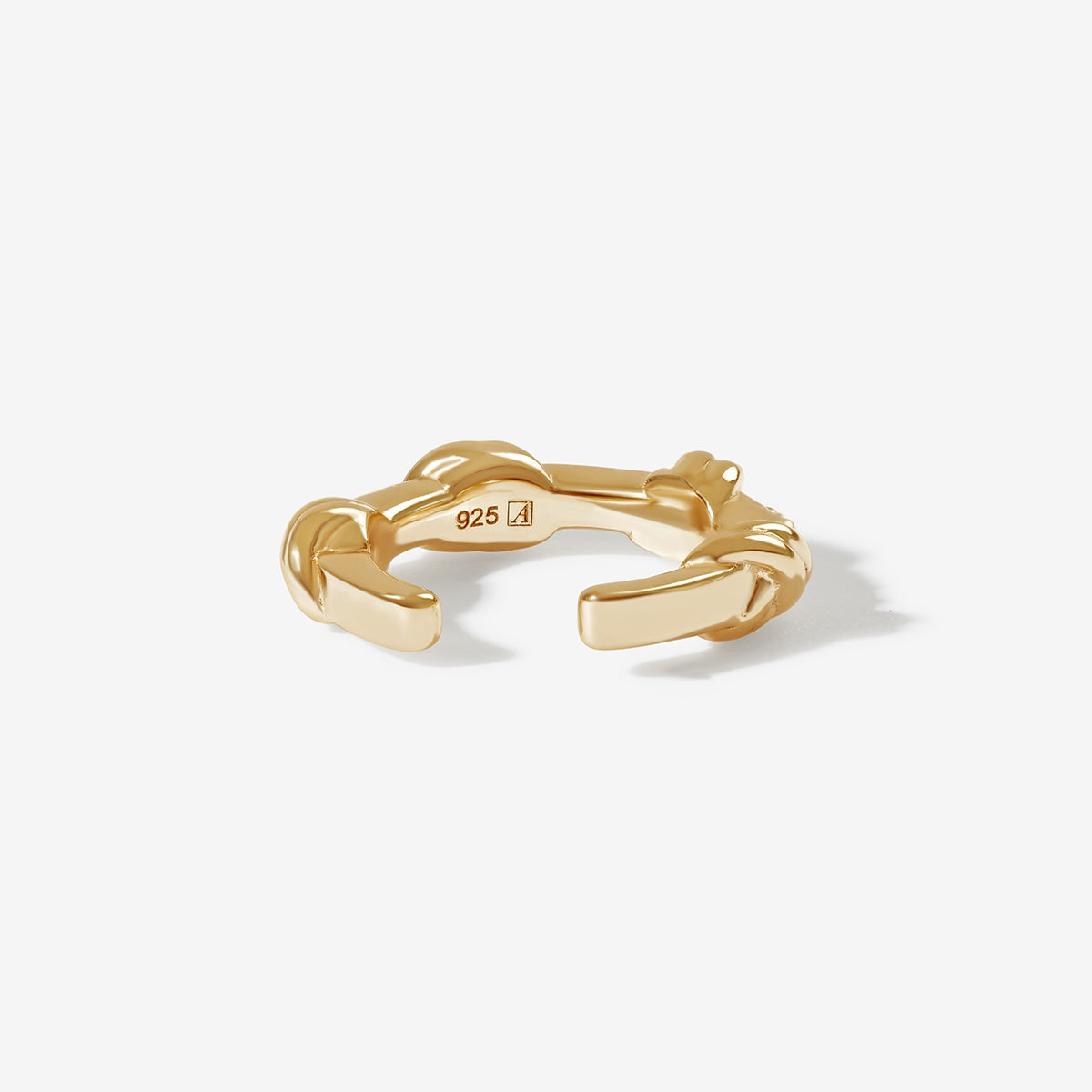 Daisy - Gold Intertwined Cuff Bracelet
