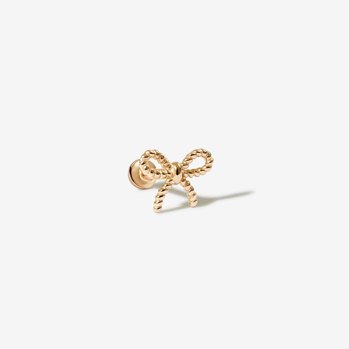 Laura - Golden Bow Earrings