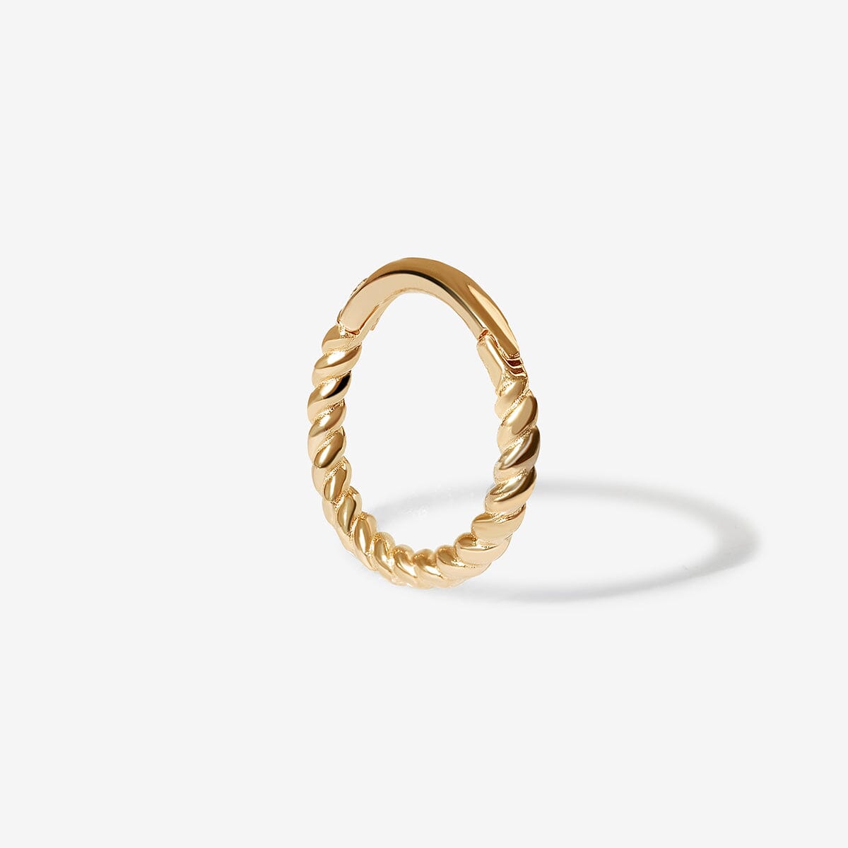 Isabella | Golden Twisted Earrings