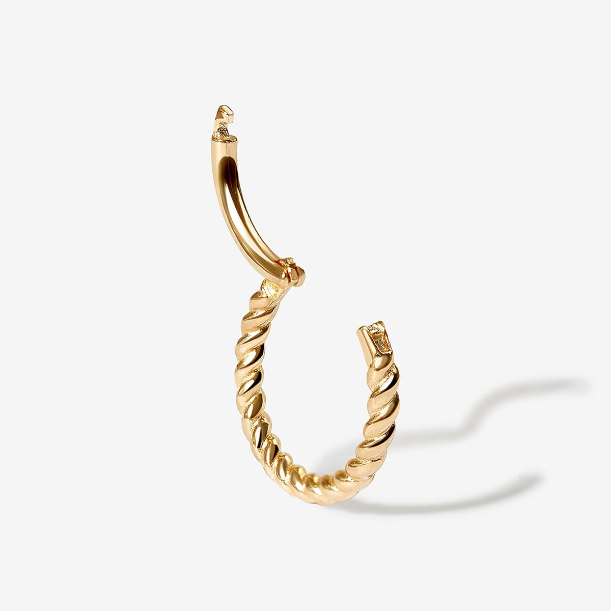 Isabella | Golden Twisted Earrings