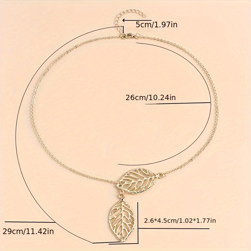 Elaria | Women's Chic Ethnic Pendant Necklace | Gold