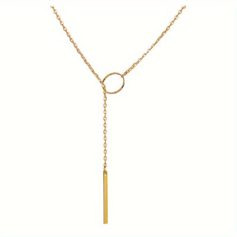 Elaria | Women's Chic Ethnic Pendant Necklace | Gold