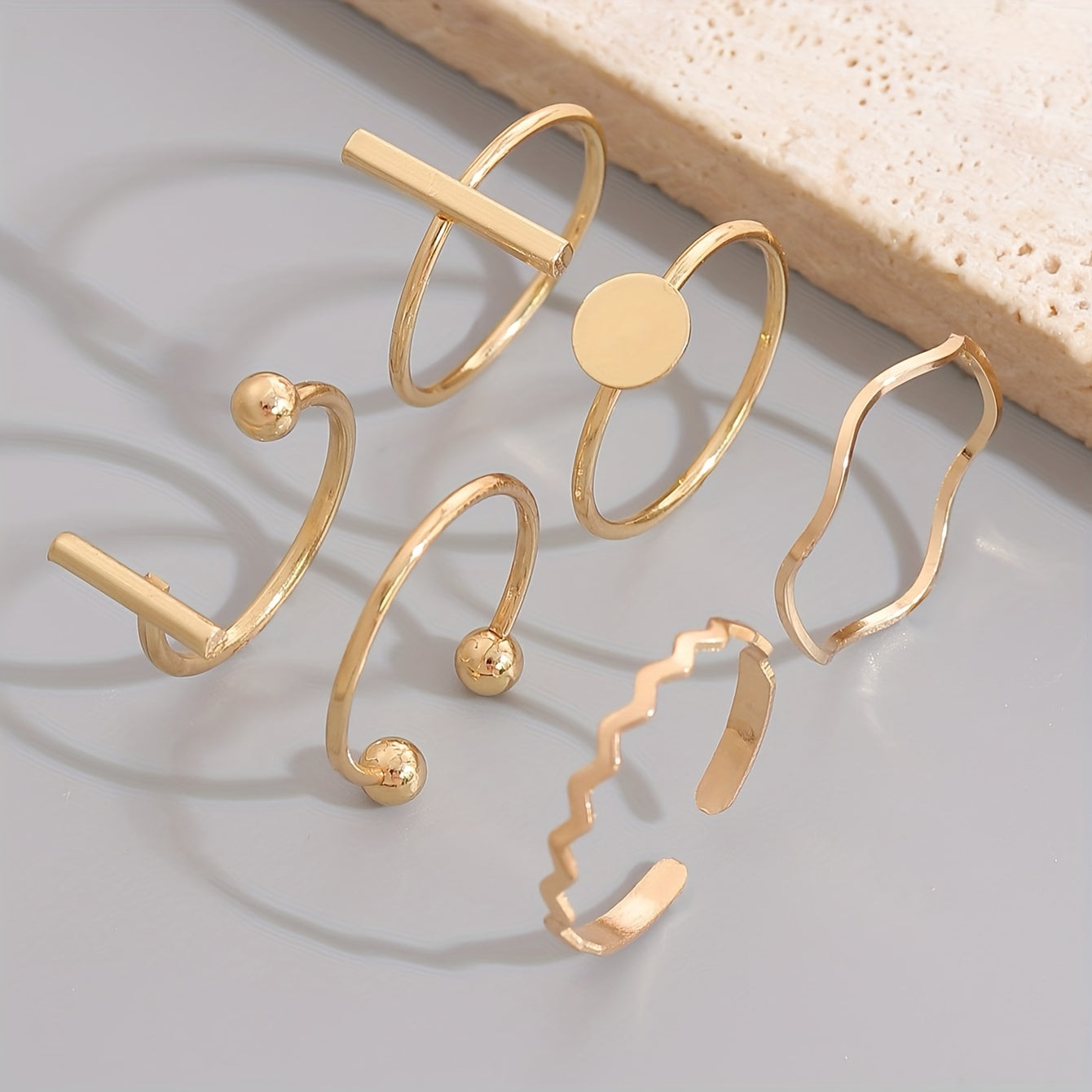 Gold rings