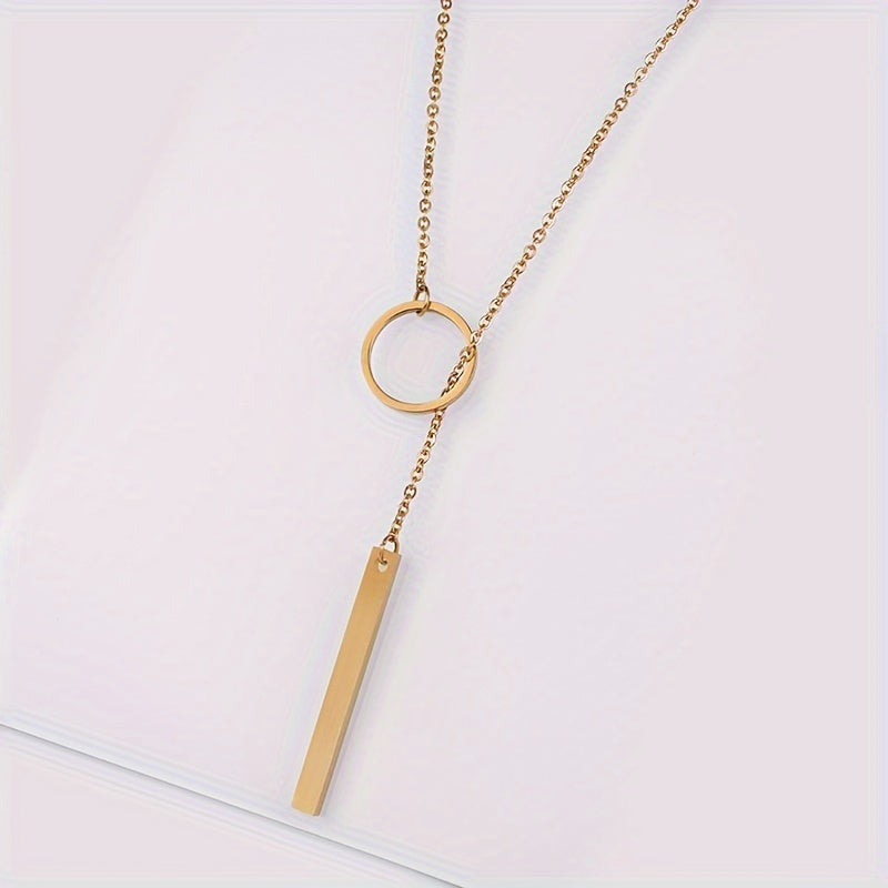 Elaria | Women's Chic Ethnic Pendant Necklace | Gold