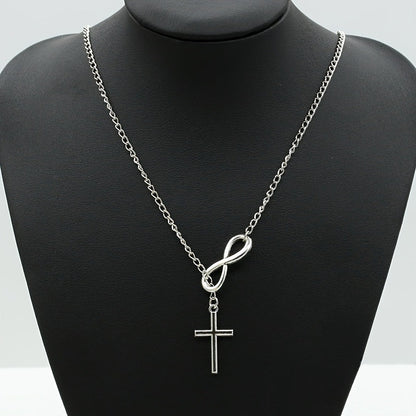 Myelira | Women's Minimalist Lucky Necklace with 8 Symbol | Gold