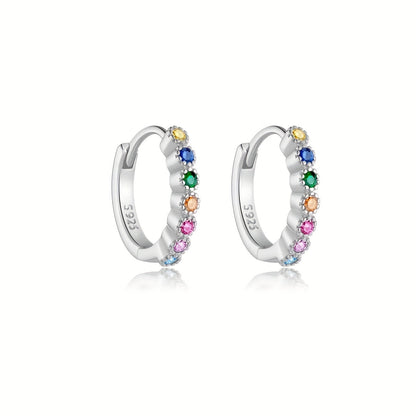 Elviera | Women's elegant zirconia earrings | Silver