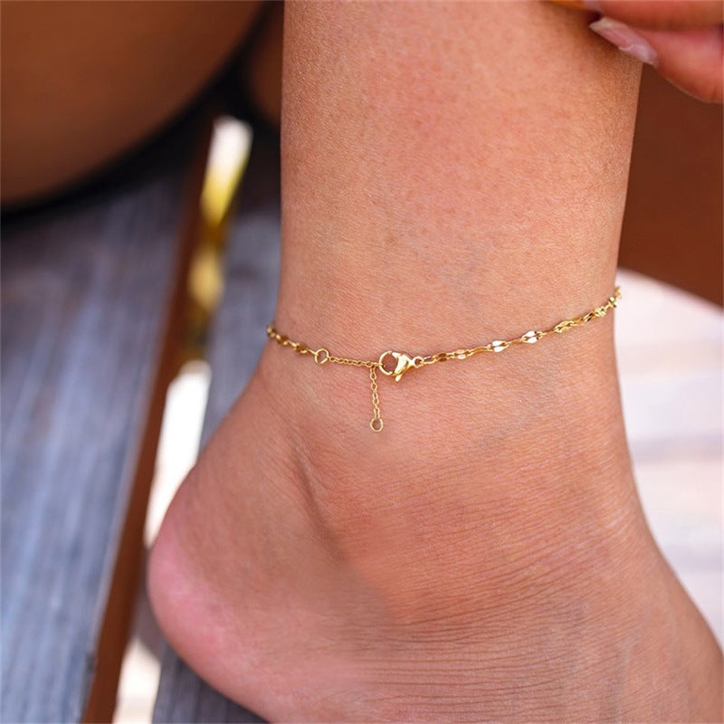 Eterna Elegance | Anklet | Luxury Accent