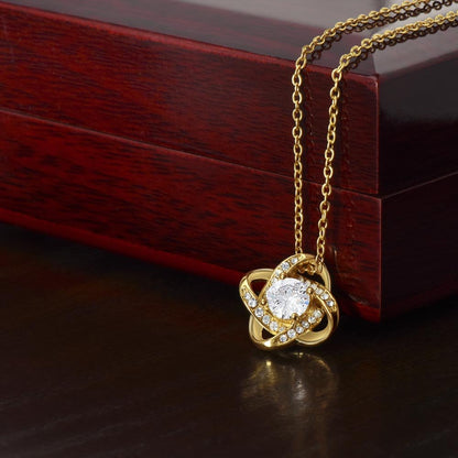 Everlasting Grace | Love Knot Necklace | Symbol of Love Sophisticated Style