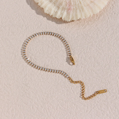 Shiny Charm | Tennis Bracelet | Timeless Elegance