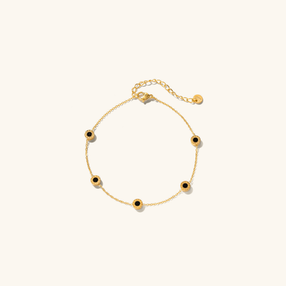 GoldenGrace | Ankle Bracelet Sparkling | Elegant Refined