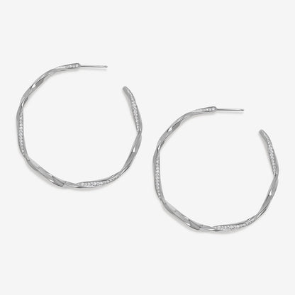 Gold Spotted Hoop Earrings - Luxurios