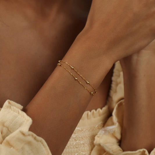 Layered Bracelet by LuxeEssence | Elegant | Modern