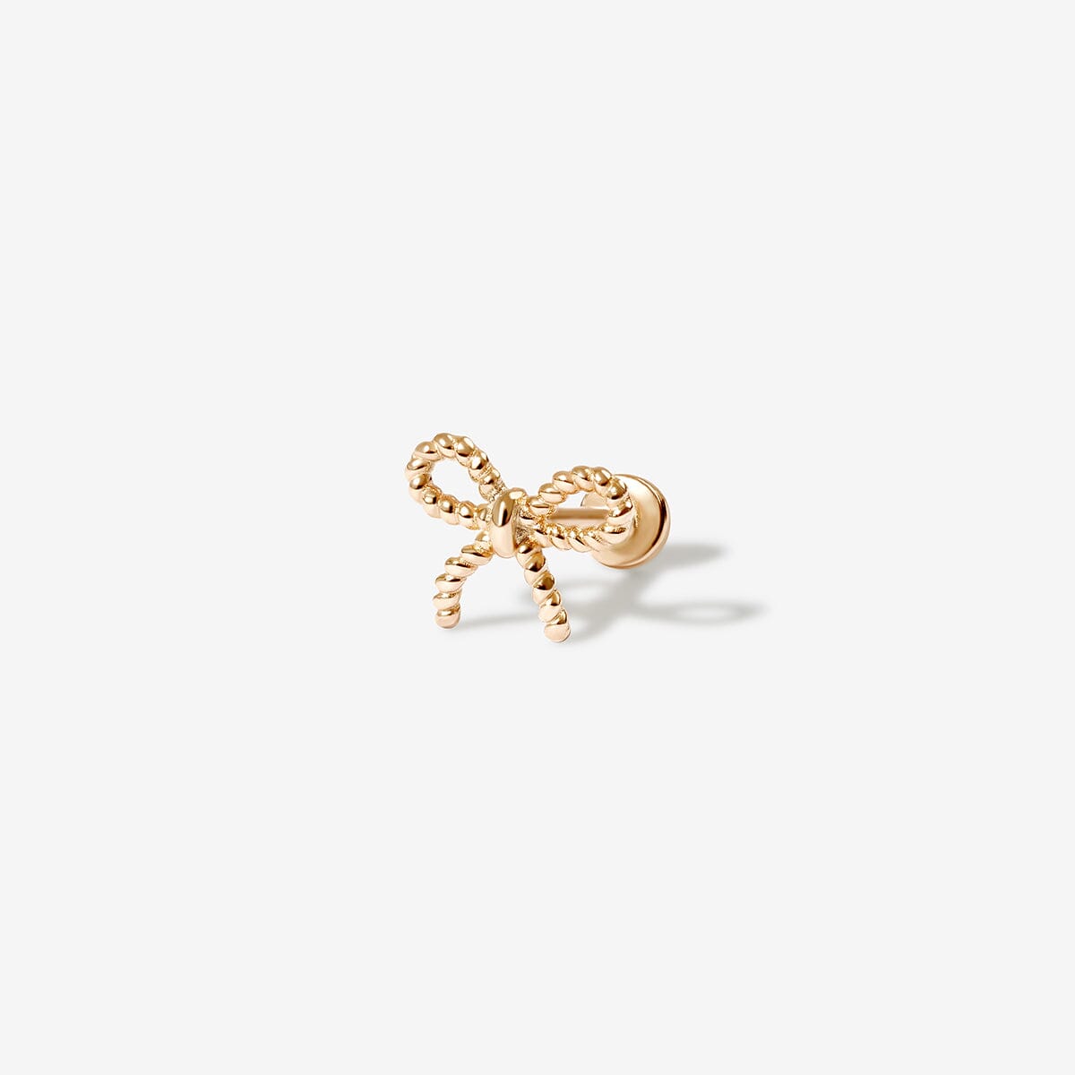 Laura - Golden Bow Earrings