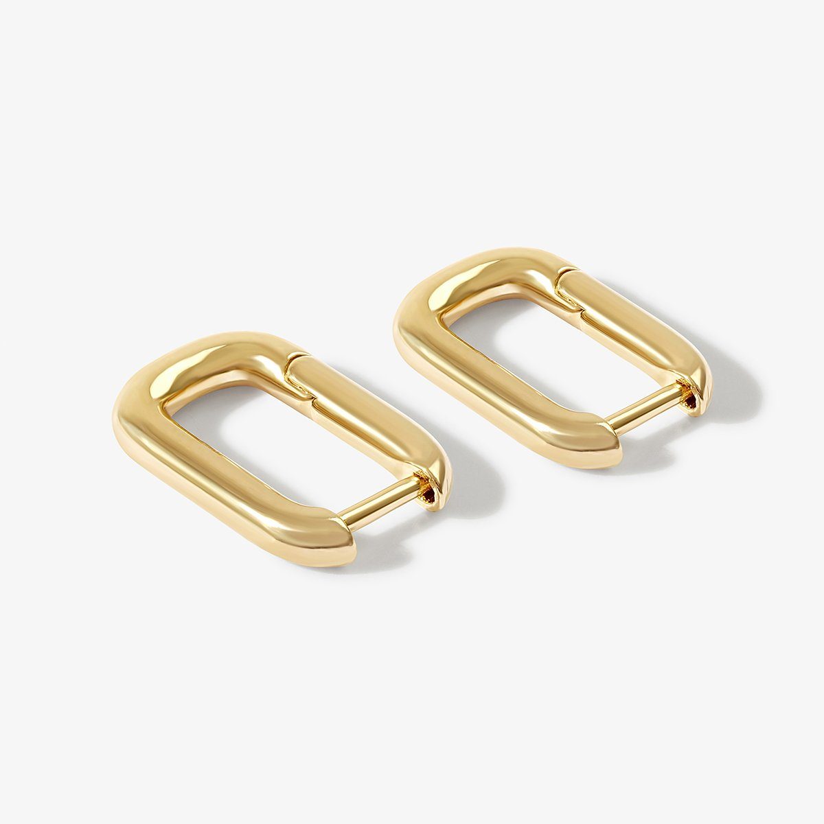 Lily - Gold Square Earring