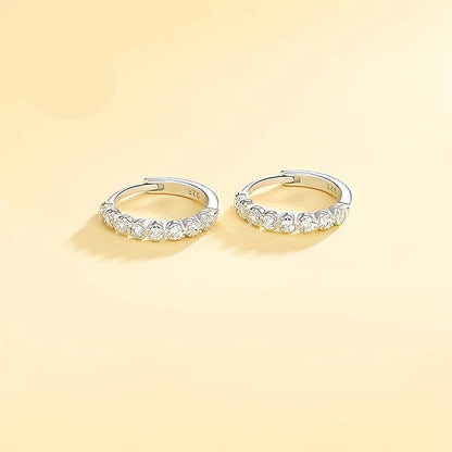 Elviera | Women's elegant zirconia earrings | Silver