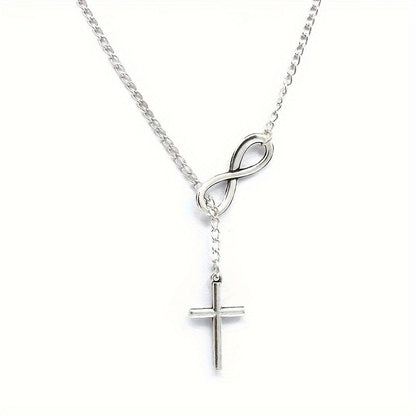 Myelira | Women's Minimalist Lucky Necklace with 8 Symbol | Gold