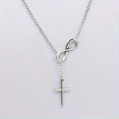 Myelira | Women's Minimalist Lucky Necklace with 8 Symbol | Gold